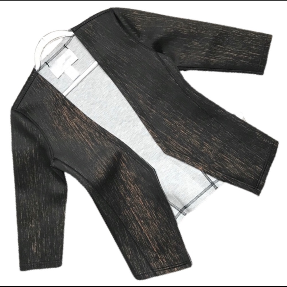 TART COLLECTIONS Gold & Black 3 Qtr Sleeve Blazer
